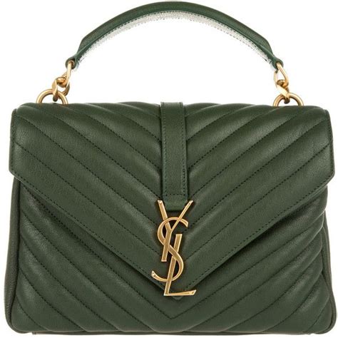 bolso yves saint laurent verde|yves saint laurent briefcase.